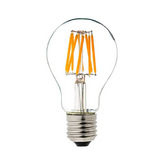 A19 Clear LED Filament Bulb – 7W Dimmable, 60W Equivalent, 980 Lumens, 4000K Natural White, E26 Base Light Bulb